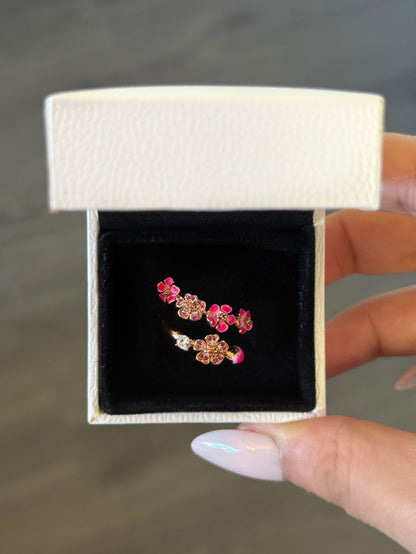 Peach Blossom Ring