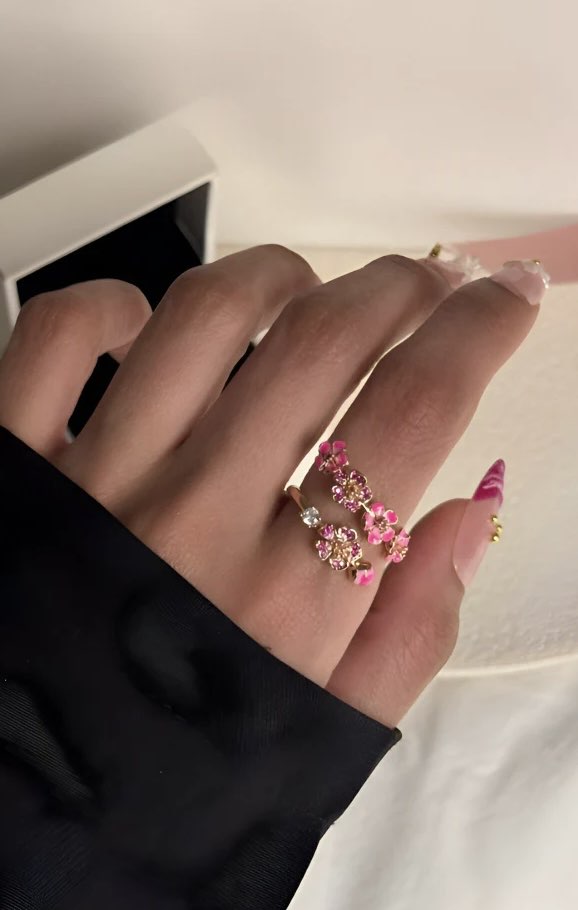Peach Blossom Ring