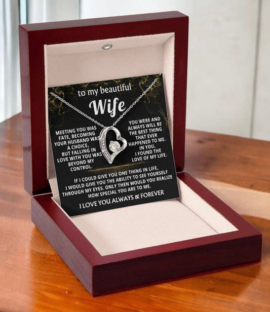 To My Beautiful Wife - I Love You Forever