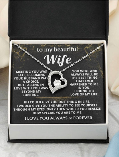 To My Beautiful Wife - I Love You Forever