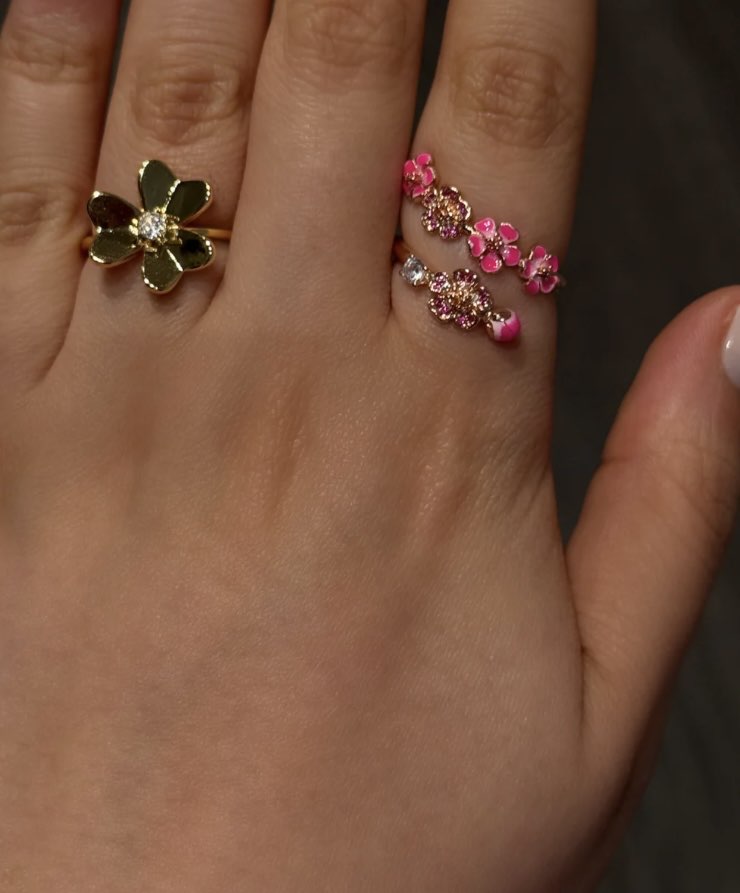 Peach Blossom Ring