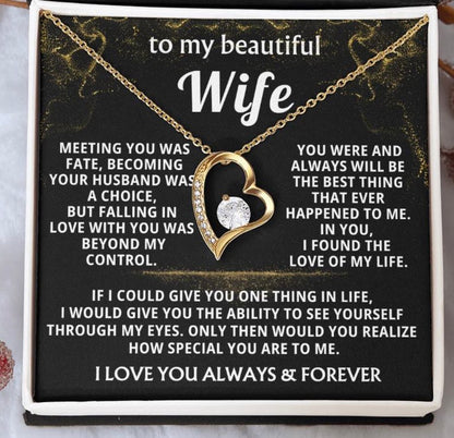 To My Beautiful Wife - I Love You Forever